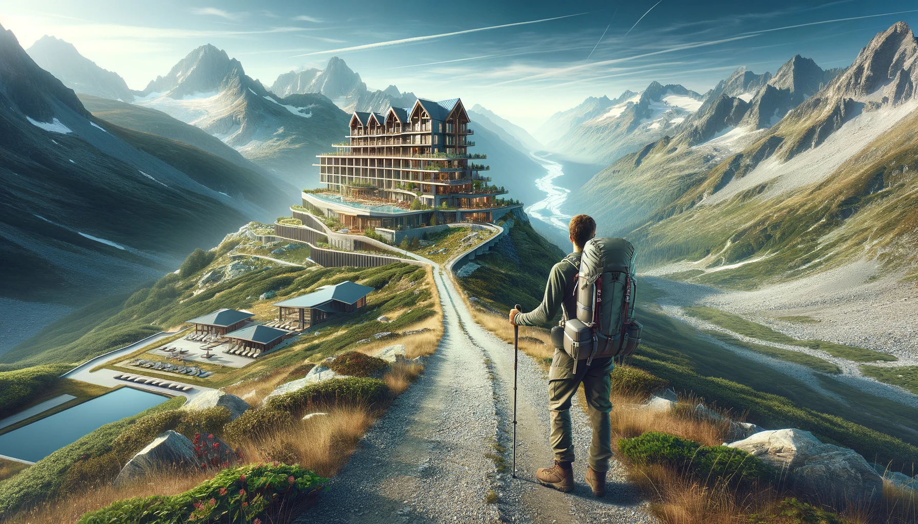 Hiking travel